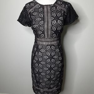 Lilly Pulitzer suzanne Shift onyx floral medal lac